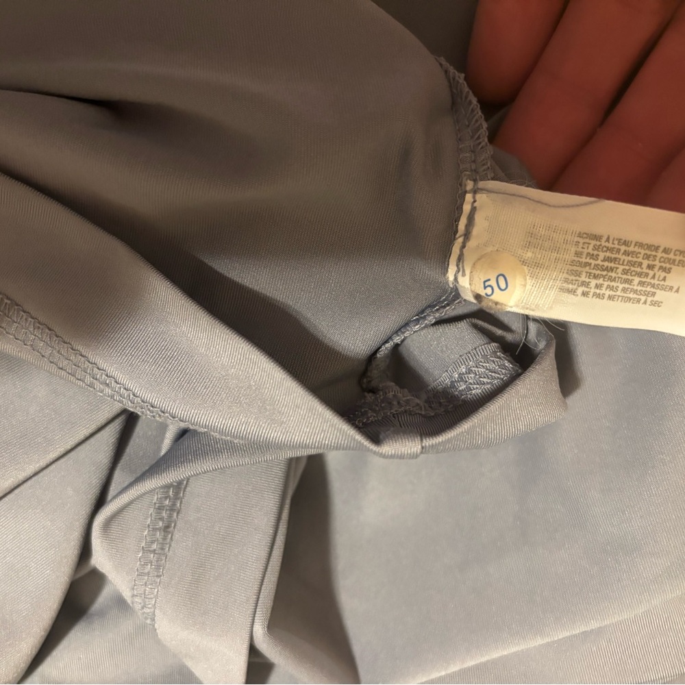 Gap Body Fit sz S Gray Dress with peach Straps - Picture 12 of 15